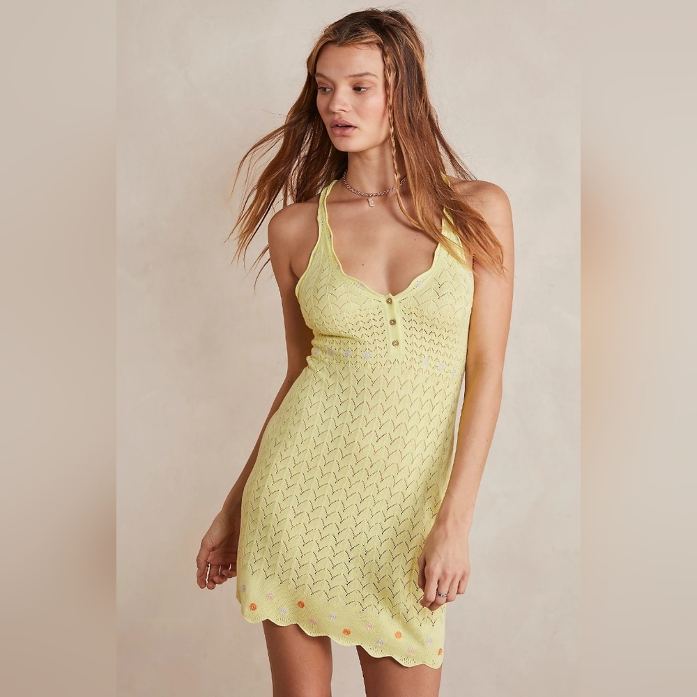 NWOT FREE PEOPLE | Keep Going Mini Knit Slip